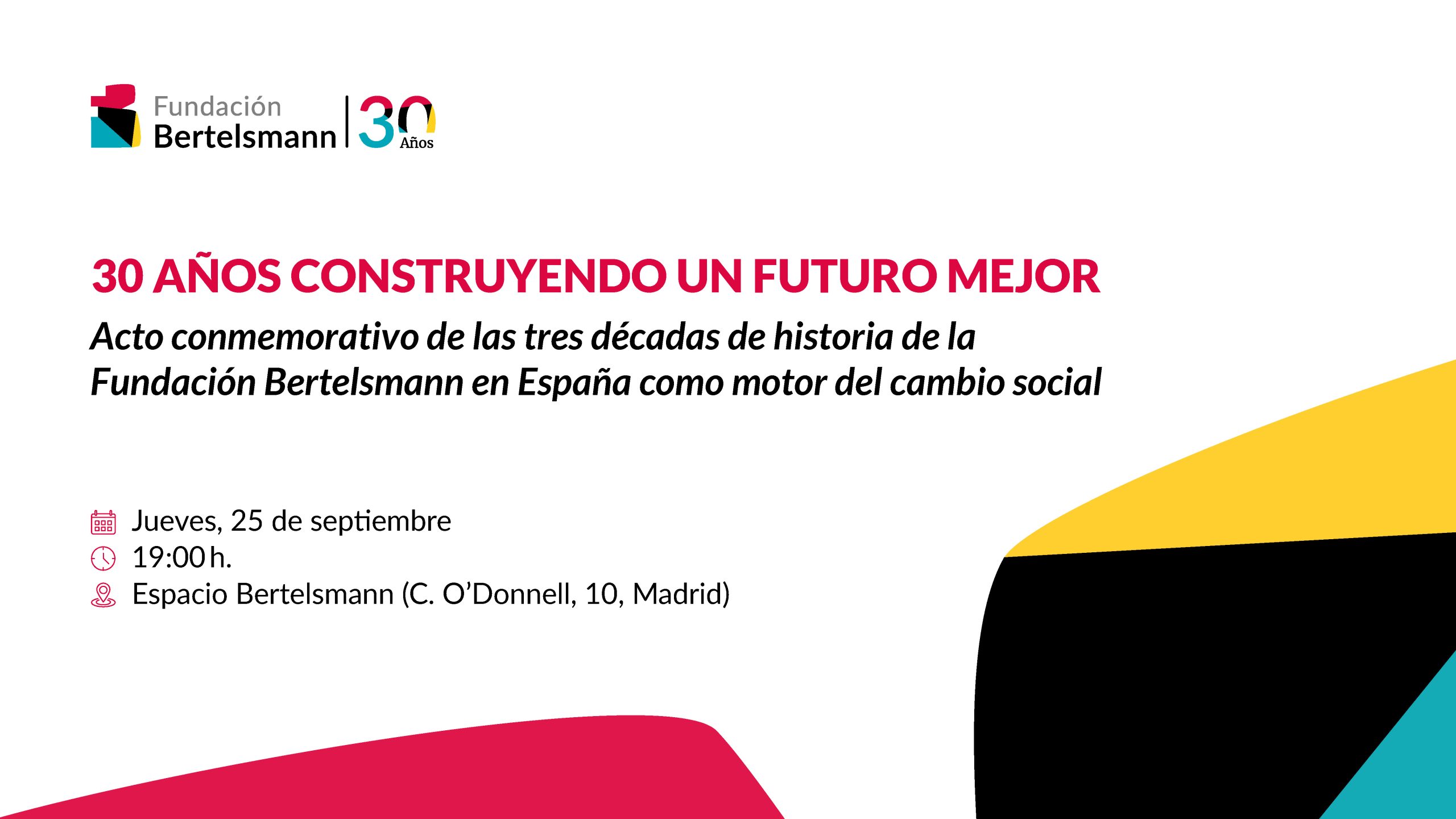 Fundación Bertelsmann | 30 años construyendo un futuro mejor