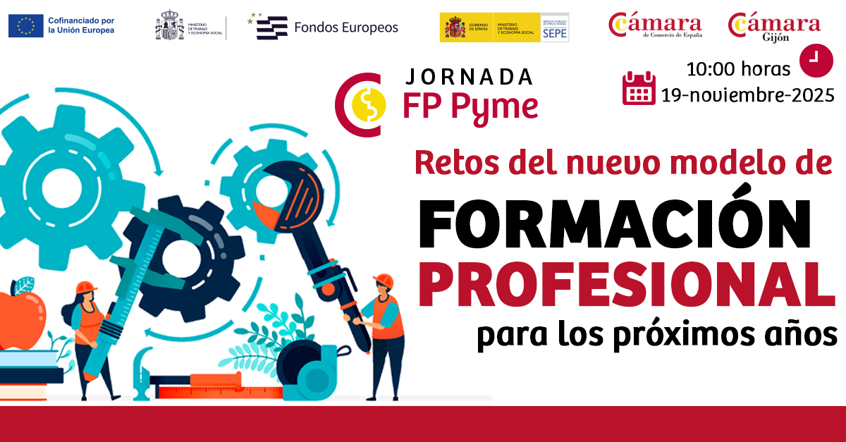 Cámara de Comercio de Gijón | Retos del nuevo modelo de FP para los próximos años