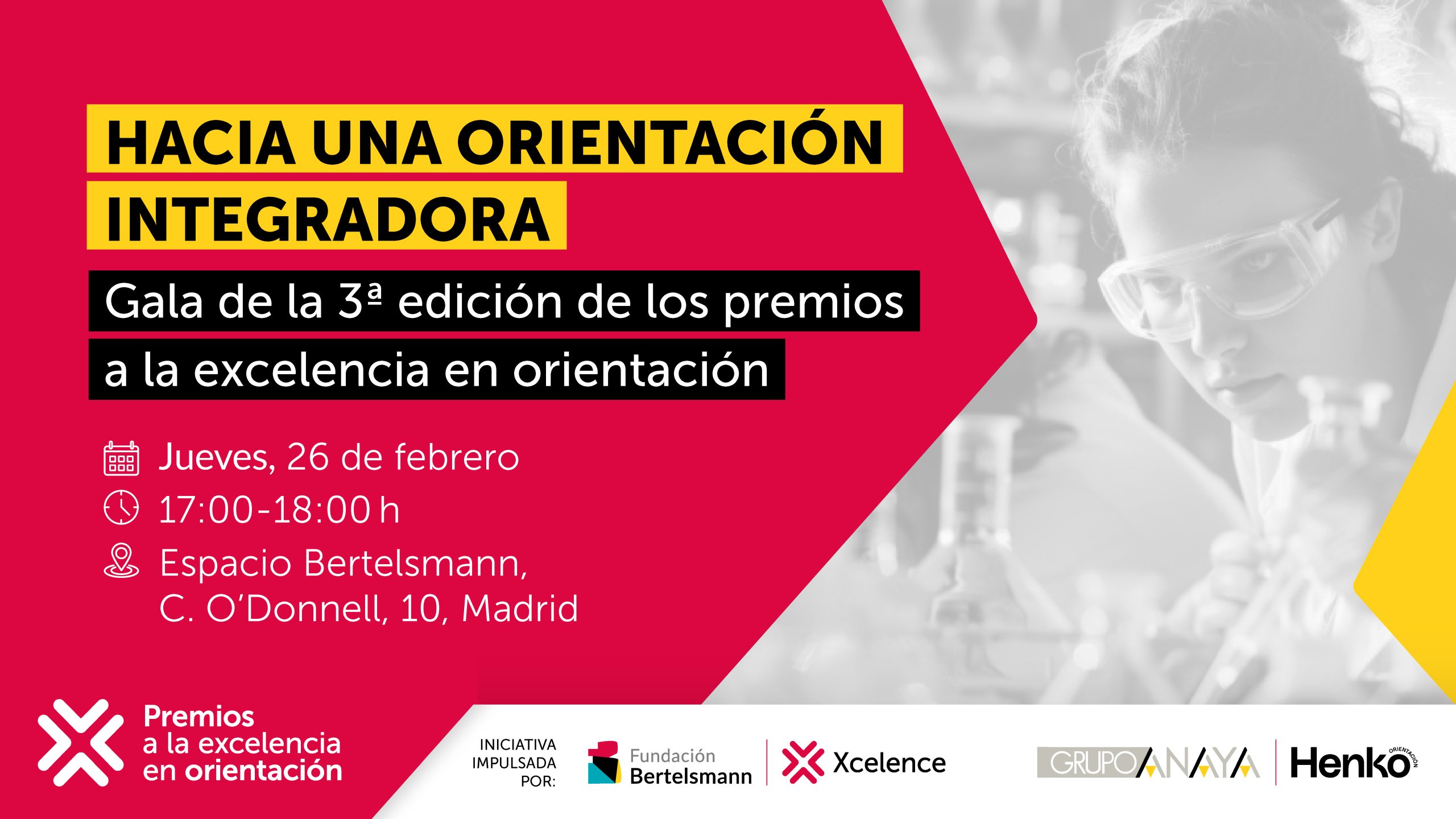 Fundación Bertelsmann | 3ª edición de los Premios a la Excelencia en Orientación