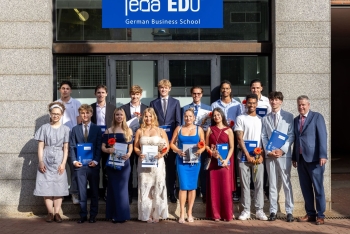 La Cámara Alemana entrega sus diplomas a los alumnos de FP Dual en colaboración con FEDA