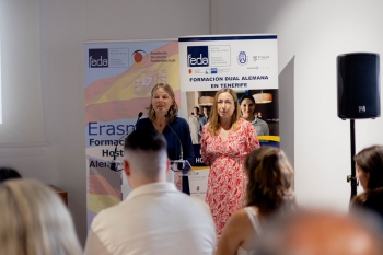 Los alumnos de FP Dual de Hostelería reciben en Tenerife sus diplomas de mano de la Cámara Alemana