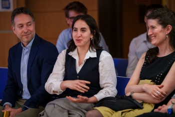 María Andrés Marín aborda el reto de “contar Europa” ante el auge del euroescepticismo en un nuevo Pep-Talk de la Cámara Alemana