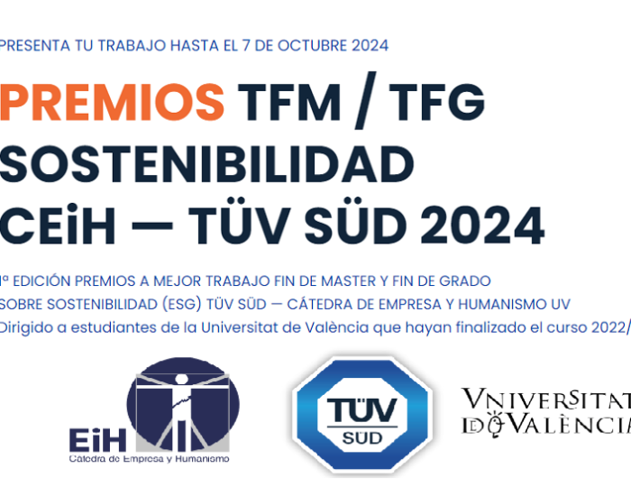 PREMIOS TFM / TFG: TÜV SÜD y la Universitat de València