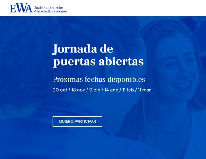EWA Duale Europäische Wirtschaftsakademie | Jornada de puertas abiertas