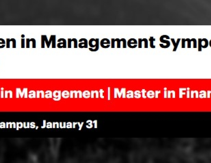 IESE | Women in Management Symposium 2026