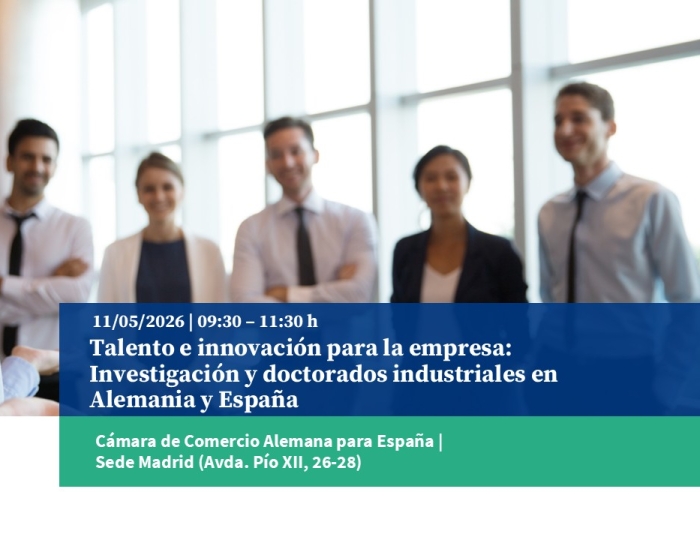 Cámara Alemana | Talento e innovación para la empresa: Investigación y doctorados industriales en Alemania y España
