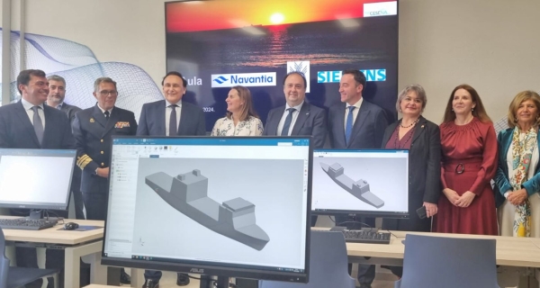 El aula pionera Navantia-Siemens impulsará en la Universidad de Cádiz la transformación digital del sector naval andaluz