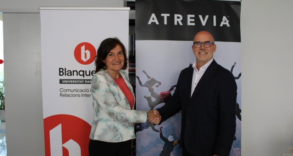 Blanquerna y ATREVIA renuevan el convenio del Máster en Comunicació Corporativa Integral