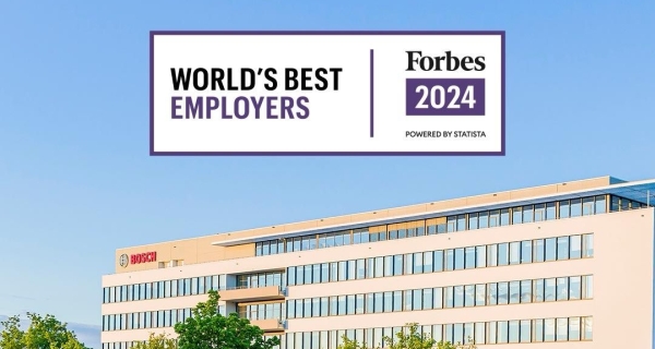 Bosch, en el puesto 14 de la lista Forbes de Mejores Empleadores del Mundo 2024