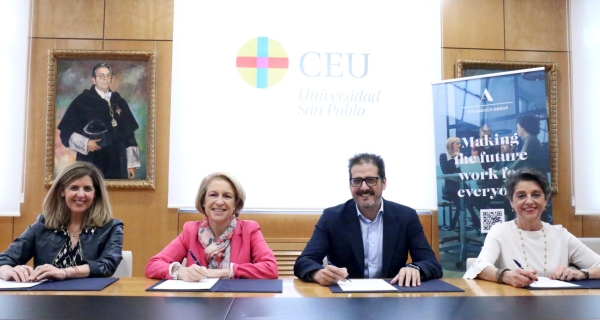 El CEU y The Adecco Group se alían para impulsar el talento y la empleabilidad de los jóvenes