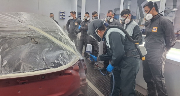BASF forma en pintura Glasurit a Volkswagen Group España Distribución