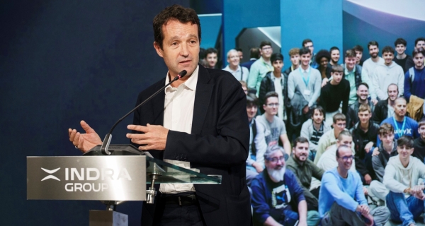 Ángel Escribano, presidente de Indra Group: “La FP y el talento técnico son clave para liderar la reindustrialización de España”