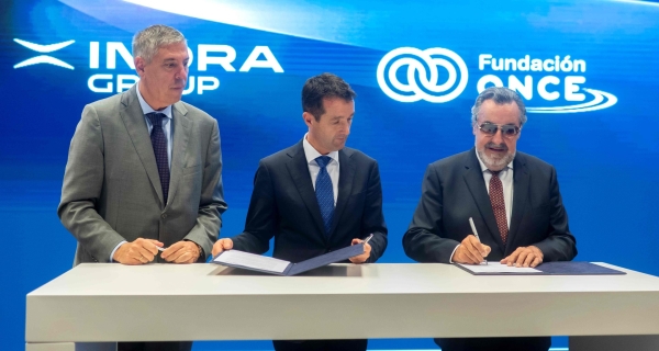 Indra Group y Fundación ONCE se unen para fomentar la innovación tecnológica accesible y la inclusión