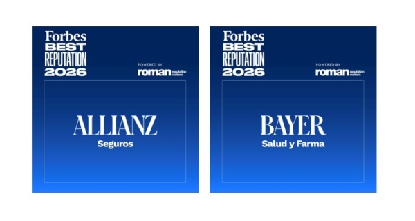 Forbes reconoce a Allianz y Bayer en su lista de las 100 compañías mejor valoradas en España 2026