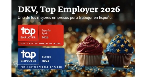 DKV, reconocida como una de las mejores empresas para trabajar en España con el sello Top Employer 2026