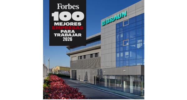 B. Braun España, reconocida por Forbes como una de las Mejores Empresas para Trabajar