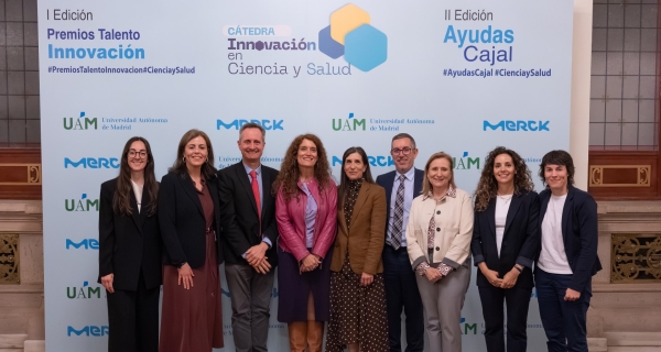 Merck y la UAM celebran la entrega de las Ayudas Cajal en su II edición y la I Edición de los Premios Talento Innovación