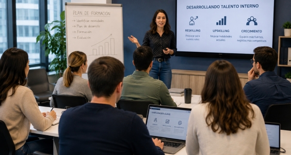 La escasez de talento impulsa a las empresas a invertir en formación interna
