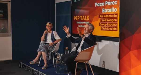 Paco Pérez Botello sitúa la adaptabilidad y el pensamiento crítico entre las claves para el desarrollo profesional en un Pep-Talk de la Cámara Alemana 