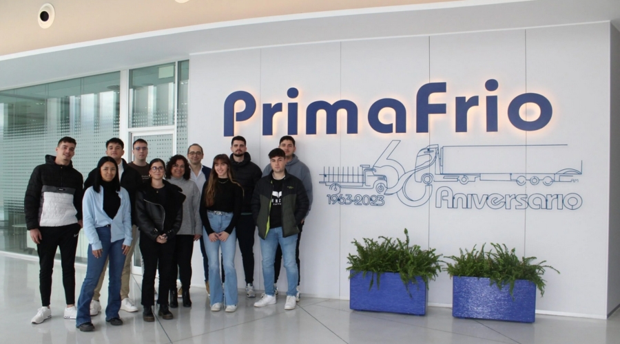 Primafrio acoge el talento de 10 nuevos alumnos del Ciclo Superior de Transporte y Logística de FP Dual