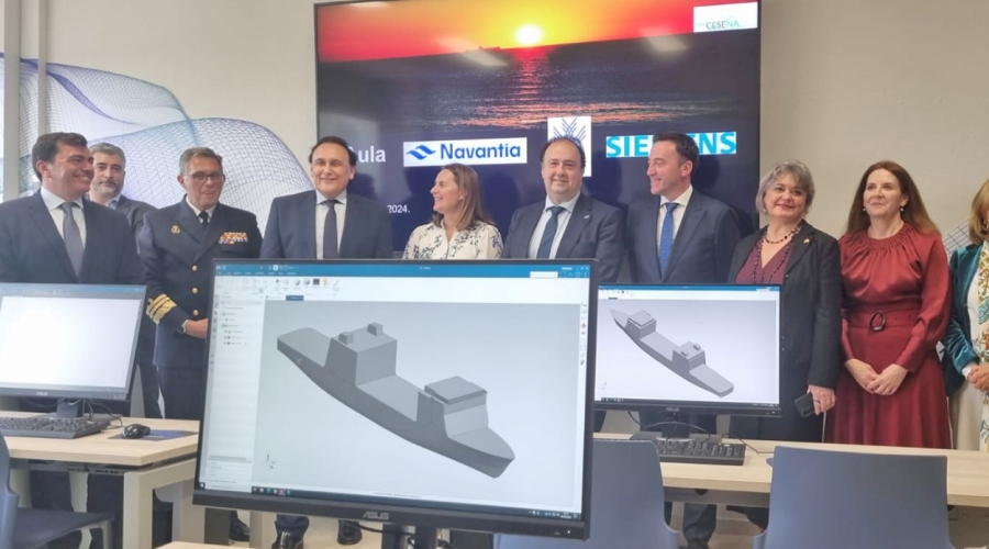 El aula pionera Navantia-Siemens impulsará en la Universidad de Cádiz la transformación digital del sector naval andaluz