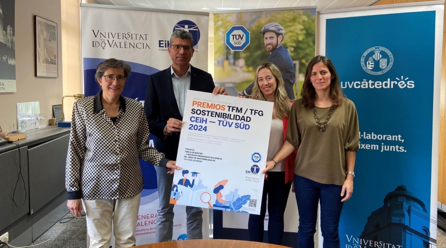 TÜV SÜD y la Universitat de València lanzan un proyecto conjunto para el reconocimiento sobre estudios en sostenibilidad aplicados al mundo de la empresa