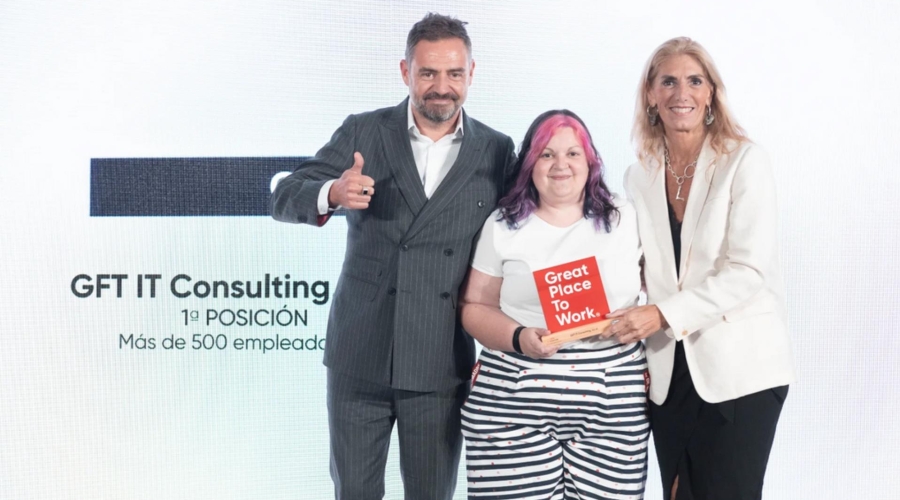GFT IT Consulting, la mejor empresa para trabajar en España en el sector Tecnológico
