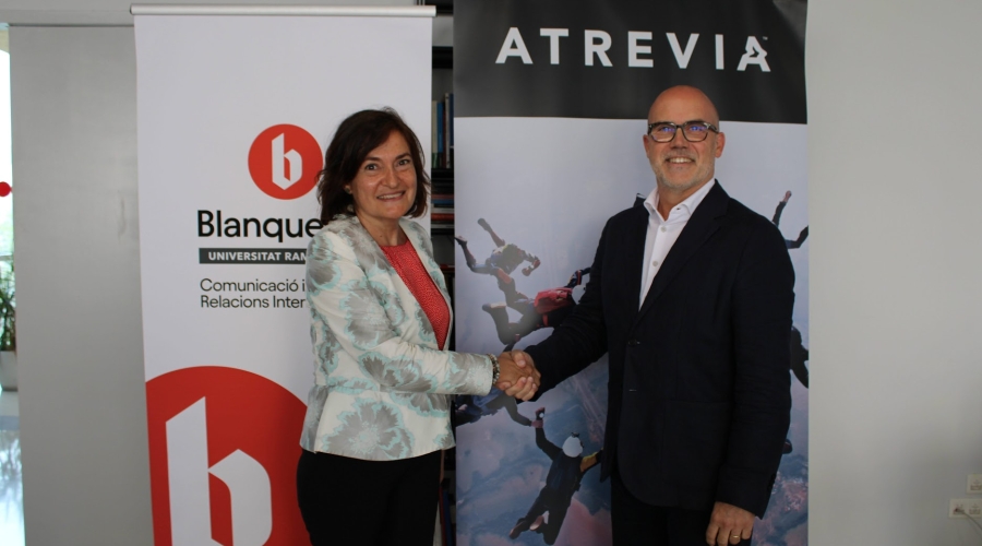 Blanquerna y ATREVIA renuevan el convenio del Máster en Comunicació Corporativa Integral