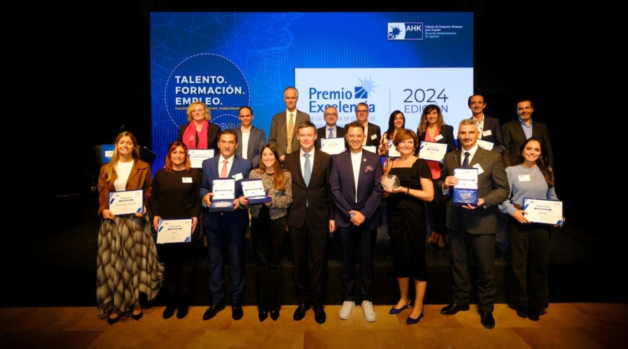 La Cámara Alemana entrega este año su Premio Excelencia a HARIBO, CT Ingenieros, BENTELER y Makro, con el eje temático 'Talento. Formación. Empleo' como marco