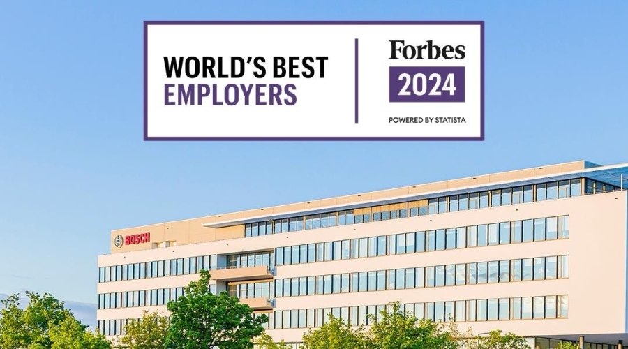 Bosch, en el puesto 14 de la lista Forbes de Mejores Empleadores del Mundo 2024