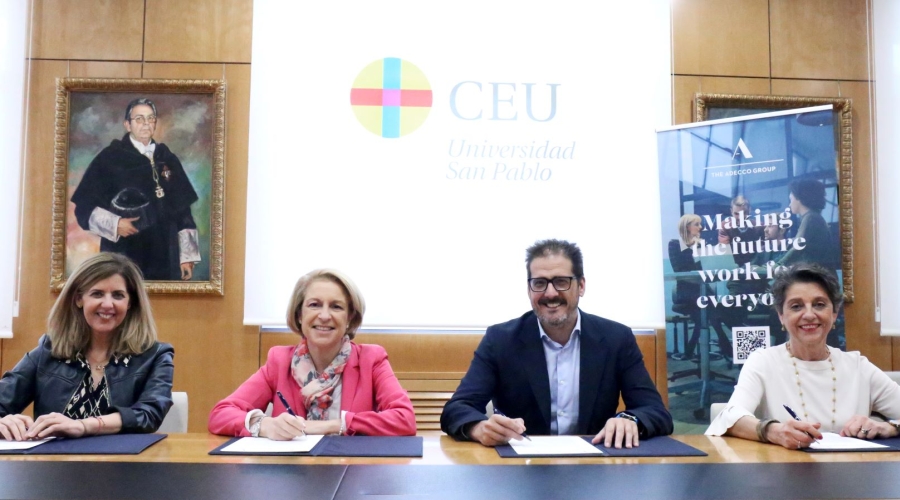 El CEU y The Adecco Group se alían para impulsar el talento y la empleabilidad de los jóvenes