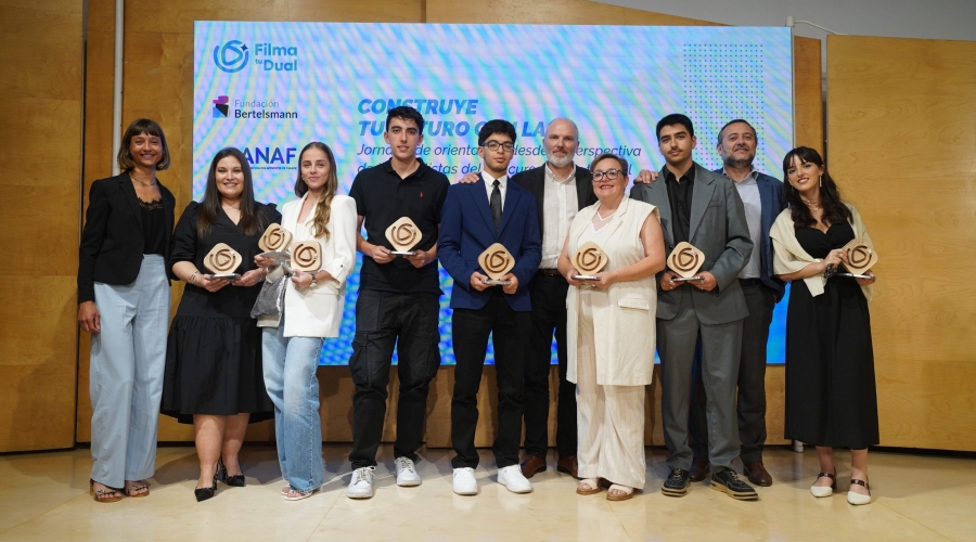 Fundación Bertelsmann celebra la gala de entrega de los premios 'Filma tu Dual'