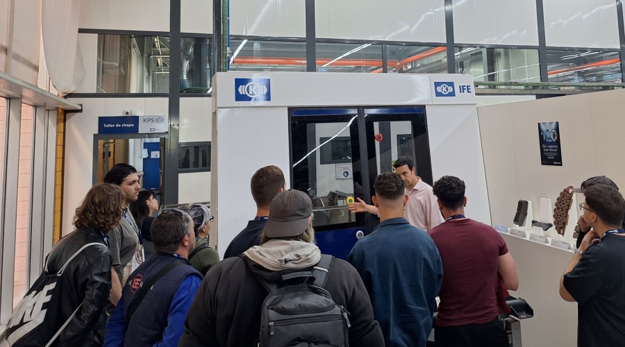 Knorr-Bremse España recibe a un grupo de alumnos de FP