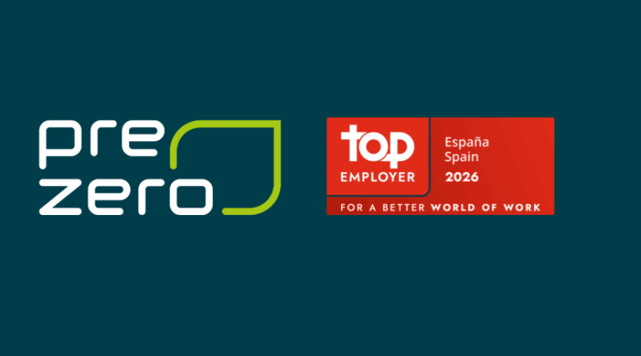 PreZero España, reconocida como empresa Top Employer por cuarto año consecutivo