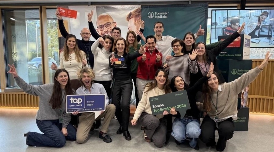 Boehringer Ingelheim es reconocida como Top Employer por 11º año consecutivo en España y 6º a nivel global 