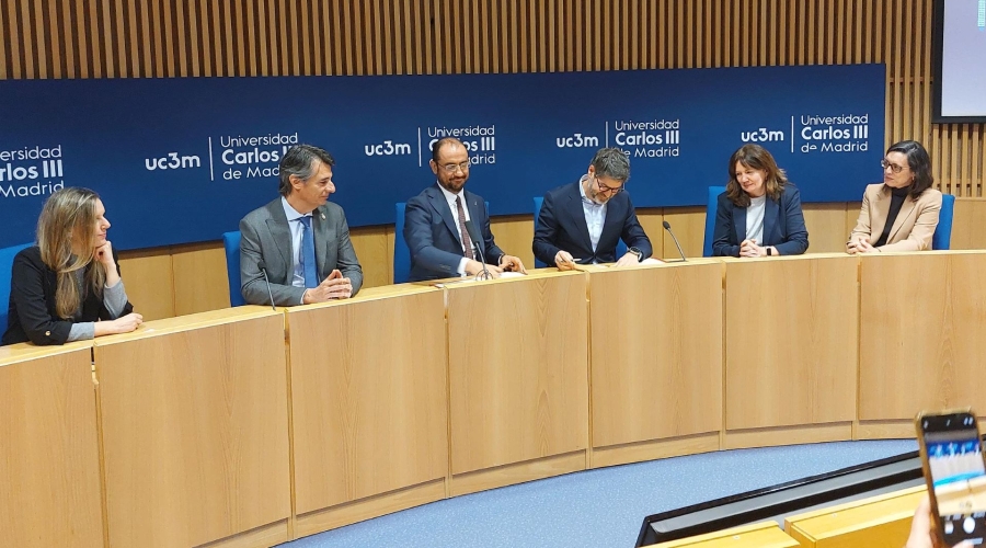 Indra Group y la Universidad Carlos III de Madrid crean una cátedra de investigación en tecnologías cuánticas, espaciales, radiofrecuencia y electromagnetismo 