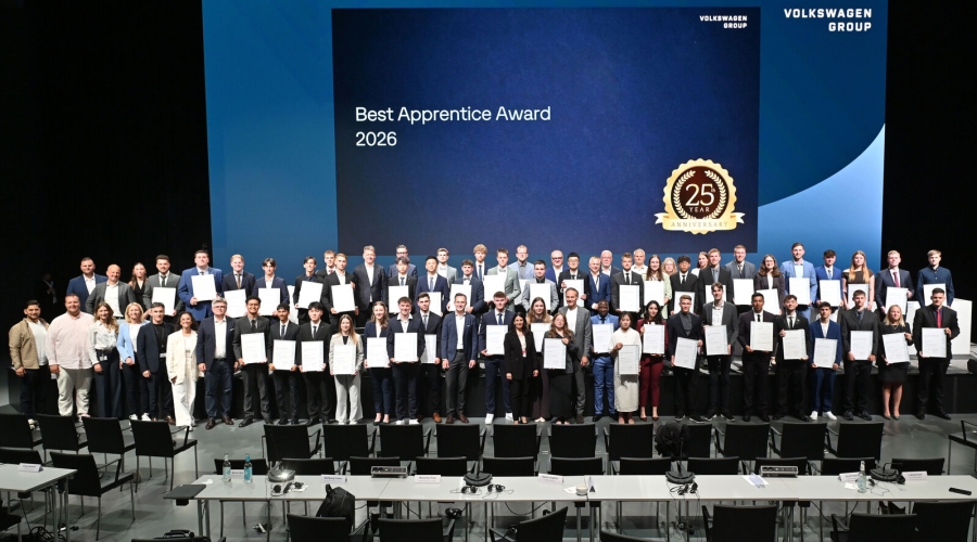 Desde hace 25 años, Grupo Volkswagen reconoce a sus mejores jóvenes talentos en todo el mundo