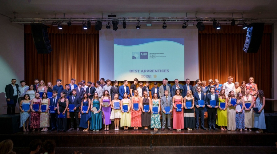 La Cámara Alemana celebra en Madrid y Barcelona la graduación de una nueva promoción de alumnos de FEDA de la FP Dual Alemana