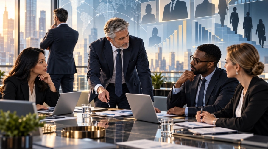 Las posiciones directivas mejor remuneradas en los principales sectores del mercado de headhunting