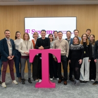 Osmar Polo recibe a los Young Professionals de la Cámara Alemana en la sede madrileña de T-Systems